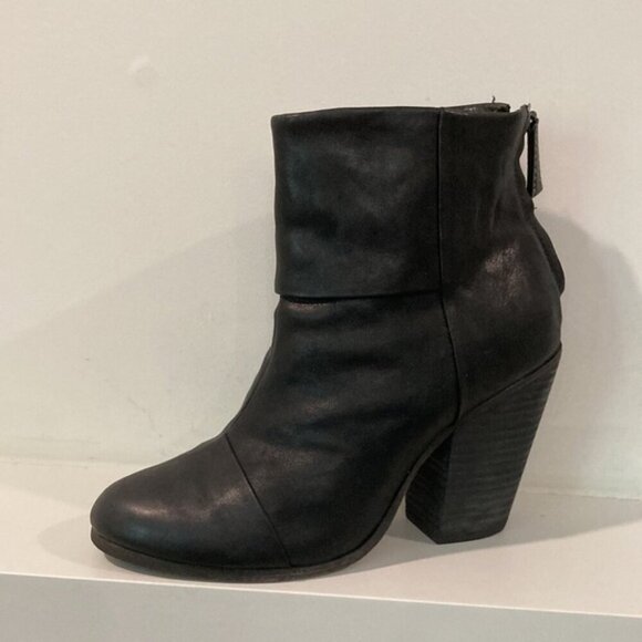 RAG & BONE Newberry Ankle Classic Booties Size 36.5 - Picture 2 of 16